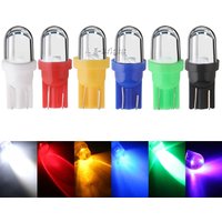 2825 555 158 192 168 194 T10 DC 6V 6.3V Led Bulb Arcade Pinball Machine Game Car Lights Flashlight White Blue RGB Red Blue 10PCS
