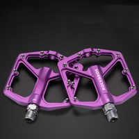AliExpress ROCKBROS Bike Pedals Aluminum Alloy Anti-slip Bicycle Pedals Ultralight Sealed Bearing One-piece MTB Road Mountain Cycling Pedal