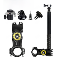AliExpress ERIKOLE Motorcycle Handlebar Camera Mount with Selfie Stick for Insta360 X4 X3 X2 Bike Bicycle Tracking Shooting Sports Camera Bracket