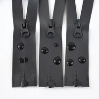 2Pcs 5# 60/70/80/100cm Waterproof Zippers For Sewing Open-End Invisible Zipper Bags Garment Zip Repair Kits DIY Accessories
