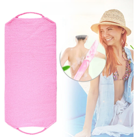 1pcs Exfoliating Scrub Shower Brush For Back Body Washing Towel Bathroom Accessories Skin Cleaning Washcloth Sponges Brush 40P