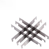 2/4/6pcs TOAKS Outdoor Titanium Wood Stove Cross Bars & Rack Mini Portable Cross Stand Stove Rack Support Camping Stand BAR-02