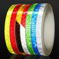 AliExpress DUTRIEUX 8m Bike Wheels Reflective Stickers Cycling Fluorescent Reflect Strip Adhesive Tape for MTB Bicycle Warning Safety Decor Sticker