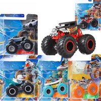 Original Hot Wheels Car Monster Truck 1/64 Diecast Boy Toy Fast & Furious Nissan GTR Bone Shaker Piran Duckn' Roll Birthday Gift
