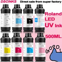 LED UV Ink for Roland LEF-200 LEF-12 LEF-12i LEF-20 LEJ-640 LEJ-640FT LEC-300 LEC-330 LEC-540 Printers UV Printing Ink Hard Soft