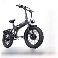 AliExpress RIDSTAR H20 PRO Folding 2000W Dual Motor 48V 23AH Mountain Snow Electric Bicycle Hydraulic Brake 20*4.0 Fat Tire Electric Bike