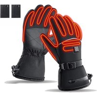 AliExpress VBCX Winter Heated Gloves With Battery Box Heating Hand Warmer Thermal Gloves Waterproof Snowboard Cycling Motorcycle Bicycle Ski