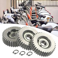 AliExpress NONE 3Pcs Electric Bike Bicycle 36T Steel Motor Gear ForBafang Motors 38mm Steel 36Teeth Electric Scooter Metal Gears bikes accessory