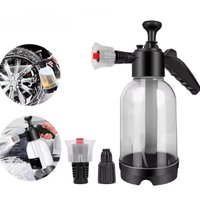 2L Foam Sprayer Car Wash Hand-held Foam Watering Can Air Pressure Sprayer Plastic Disinfection Water Bottle Car Cleaning Tools