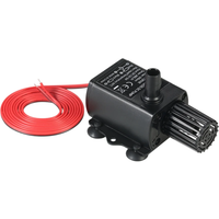 DC12V 5W Ultra-quiet Mini Brushless Water Pump Waterproof Submersible Fountain Aquarium Circulating 280L/H Lift 300cm