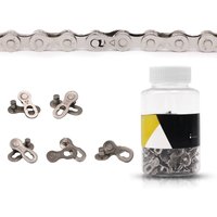 AliExpress riderace 100 Pairs Bicycle Chain Link Connector Joints Magic Buttons 6/7/8/9/10/11/12 Speed Quick Release Bike Chain Connector Lock Set