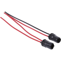 T10 Light Bulb Socket Holder 2pcs For Motorcycle Car Truck Boat W5W Instrument Drop Shipping