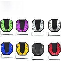AliExpress NONE SDTW CNC Aluminum Alloy Motorcycle Bike Kickstand Extender Foot Side Support Enlarged Base Extension Foot Pad Stand