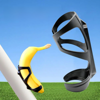 AliExpress NONE Bicycle Banana Cup Holder MTB Road Bike Bottle Rack Cages MTB Motorcycle Banana Cup Holder Cycling Bike Accessories