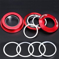 AliExpress RISK 6pcs/set Bicycle Fork Washer 0.3/1/2/3mm Aluminium Adjusting Bike Headset Washer Dust Cover Tuning Spacer for Headset Gap