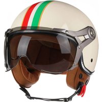 AliExpress BLD DOT 3/4 Open Face Motorcycle Retro Motorbike Helmets With For Men Women Vintage Chopper Capacete De Moto Bike Cascos Scooter