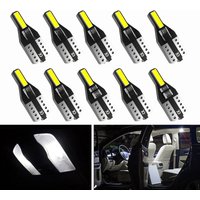 10Pcs T10 LED Bulb W5W 194 Car Interior Lighting for Toyota Tacoma Land Cruiser 4Runner Fortuner Tundra Highlander Hiace Avensis