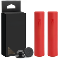 AliExpress riderace 1Pair Bicycle Grips Silicone Sponge Soft Comfortable Mountain Bike Handlebar Cover Anti-Skid Shock-Absorbing MTB Accessories