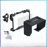 SmallRig Monitor Cage Kit for Atomos Shinobi II, with Sunhood and & USB-CCable Clamp and Screen Protector -5030