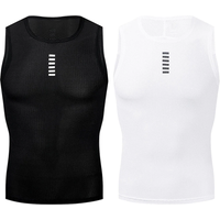 AliExpress CYKLOPEDIA Cycling Underwear Sport Base Layer White Cycling Jersey Reflective Vest Men Undershirt Quick Dry Elastici Vest Road Bike Jersey