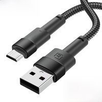 Toocki Micro USB Cable for Samsung Xiaomi Oneplus 2.4A Fast Charge Phone Charger Micro Cable for Fan Earphone 2Pcs USB Data Cord