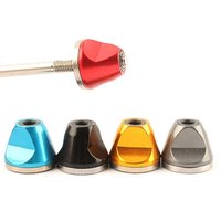 AliExpress NONE Anti-slip Bicycle Hub Nut for Quick Release Axle M5 Wheel Nuts Bolt Screw Cap Protection Hub Aluminum Alloy Mountain Bike Parts