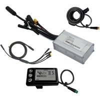 AliExpress NONE Three Mode Ebike Sine Wave Controller 24V/36V/48V 17A With S866 LCD Display Waterproof Connector For 350W Ebike