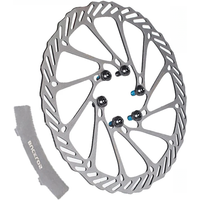 AliExpress NONE 160mm Bicycle Rotor G3 Bike Brake Stainless Steel Rotor HS1 MTB Disc Brake rotor 180/203mm Disc Brake Pads with Adjust Spacer