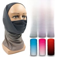AliExpress Fandana Gear Gradient Color Tubular Neck Warmer Gaiter For Woman UV Protection Bandana Man Sports Face Mask Balaclava Cycling Scarf Wrap