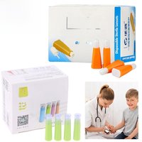 50Pcs/box 28G Disposable Blood Collection Auto-retraction Needles Bloodletting Sterile Painless Lancets Fast