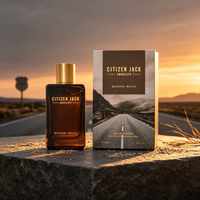 Michael Malul Citizen Jack Absolute Eau de Parfum Spray for Men – Modern Woody Aromatic & Spicy Amber Scent, Long-Lasting Intense Fragrance, Perfect Gift, 3.4 fl oz / 100 ml