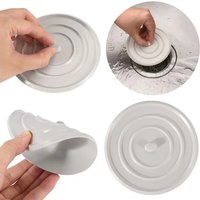 Large Silicone Bathtub Stopper Leakage-proof Drain Cover Sink Hair Stopper Tub Flat Plug Stopper Bathroom Accessories