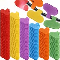 10/50pcs Colorrandom Cable Labels Cable Ties with Write-on Label Reusable Wire Labels Cable and Wire Tags Easy Identification