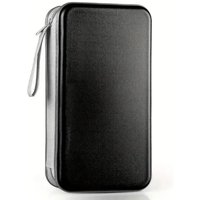 CD Holder, 96 Capacity CD/DVD Case Holder Portable Wallet Storage Organizer Hard Plastic Protective Storage Holder for Car Trave