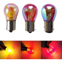 1pcs Car Light Bulb P21w Ba15s 1156 Diadem chrome BAU15S PY21W Turn signal light 1157 Instructions Lamp Reverse brake light