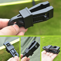 10pcs heavy-duty tent clip, suitable for fixing waterproof cloth and sunshade during outdoor camping and exploration