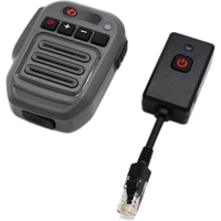 Protable Wireless Speaker Mic Bluetooth Adapter for YAESU FT8900 FT8800 FT7900R FT1900R Mobile Radio PTT Microphone