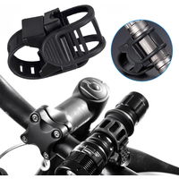 AliExpress KISS-THE NIGHT Adjustable 360° Rotatable Cycling Grip Mount Bike Clamp Clip Bicycle Flashlight LED Torch Light Lamp Holder Clamp Headlight