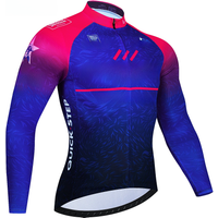 AliExpress NONE QUICK STEP Winter Fleece Cycling Jersey Long Sleeve Bicycle Cycling Clothing Thermal Bike Wear Invierno Maillot Ropa Ciclismo
