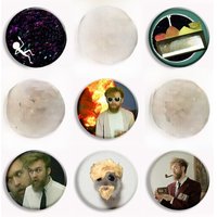 Jack Stauber Album Cover Cartoon Soft Button Pin Creative Milk Chicken Pop Food Brooch Badge Bag Accessories Decor Fans Collect