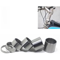 AliExpress chooee Chooee Titanium Bicycle Headset Washer, Cycling MTB Road Bike Fork Stem Spacers 5 10 15 20 25 30 mm Cycling Accessories Part
