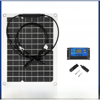 300W Solar Panel 18V Sun Power Solar Cells Bank With Connector Cover Solar Controller IP65 for Phone Car RV Boat Charger