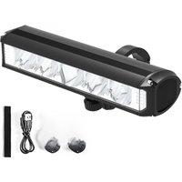 AliExpress Toptrek Bicycle Light 8000mAh 5 LED Bike Light Front Rechargeable LED Flashlight 5200LM Headlight with Power Bank Bicycle Accessories