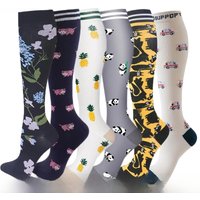 AliExpress Compression Socks for Men and Women Medical Althetic Diabetes Varicose Veins Sports Socks for Running Cycling Travel Flight