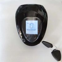 AliExpress NONE 48v60v Speedometer/LCD Display+FRONTLIGHT WITH Speed Lock/Key Electric Scooter Bicycle MOTORBIKE ATV Tricycle Mobility Diy Parts