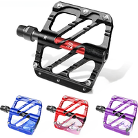 AliExpress BUCKLOS 3 Bearing Pedals Bicycle MTB Bike Flat Pedal Ultrilight Non Slip Mountain Road Bike Pedal Platform for Bicycle BMX Parts