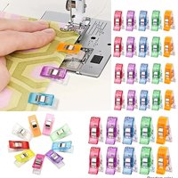 50PCS Sewing Clips Colorful Multipurpose Plastic Craft Crocheting Knitting Safety Clothing Clips Color Binding Clips Paper