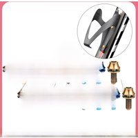 AliExpress NONE Wanyifa 2/5/10pcs Titanium Bolts M5x12mm Bicycle Bottle Cage Bolts MTB Road Bike Water Holder Fixed Screw Accessories