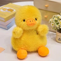 20/30CM Cartoon Simulation Anime Little Yellow Duck and Little Yellow Chicken Stuffed Animal Toys Kids Kawaii Doll Festival Gift