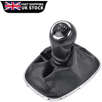 For Vauxhall Corsa E Adam Gear Stick Shift Knob & Gaiter Boot 5 Speed